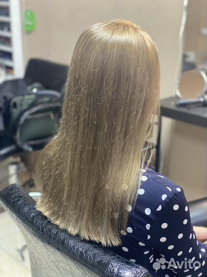 Окрашивание в один тон