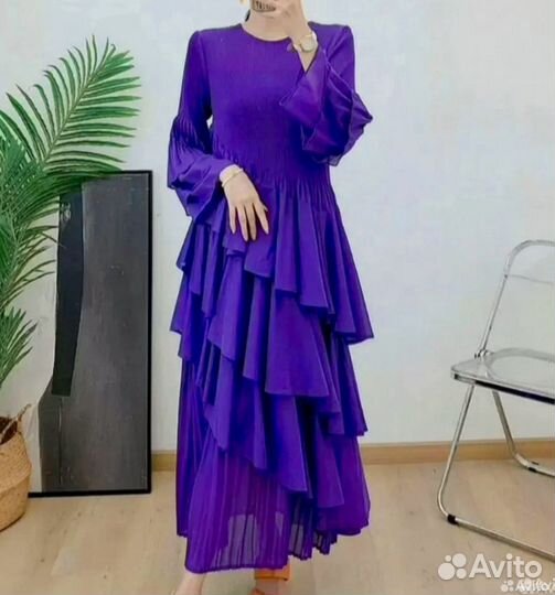 Платье бохо, универсальное, размеры от 46 до 54