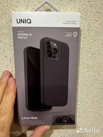 Чехол на iPhone 15 pro max Uniq