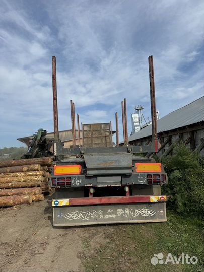 Полуприцеп лесовоз (сортиментовоз) СпецАвто-Восток (САВ) 99402С, 2017