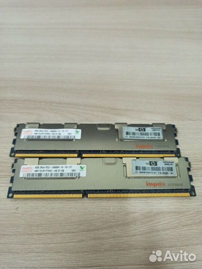 Оперативная память 8Gb DDR3 REG(2x4gb)