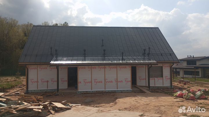 Строительство каркасных домов барнхаус