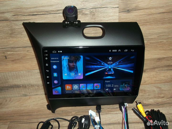 Магнитола Kia Cerato Android с камерой GPS WiFi