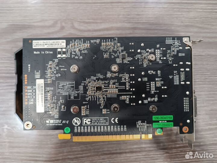 KFA2 GTX 1050 Ti 1-Click OC 4Gb с гарантией