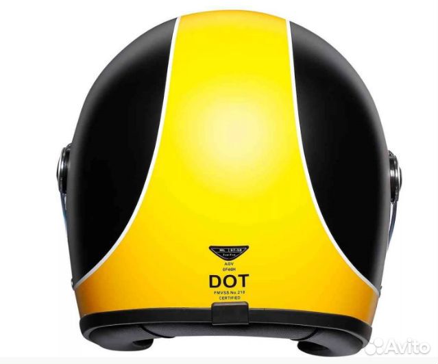 Шлем AGV X3000 Multi Super AGV Matt Black Yell
