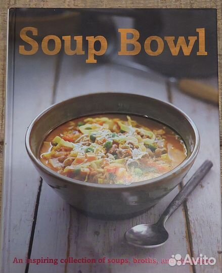 Книга с рецептами супов на английском