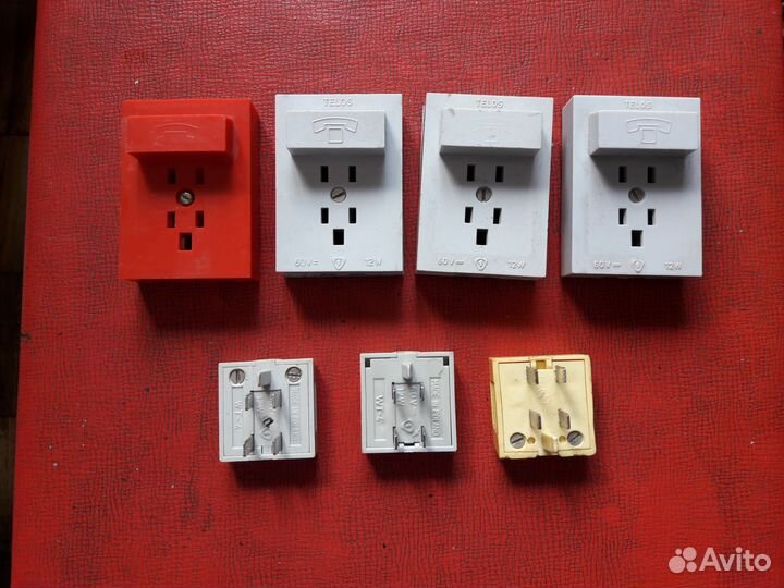 Телефонные розетки и вилки