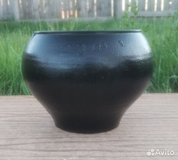 Чугунок Чугунный 2,5 литра Клеймо СССР Состояние