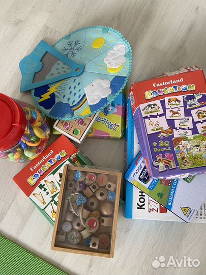 Пазлы, лото, мозаика