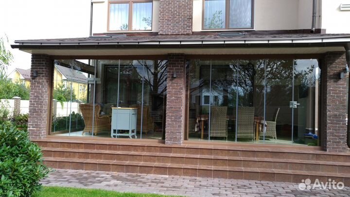 Остекление террасы