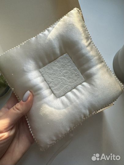 Подушечка для колец свадебная