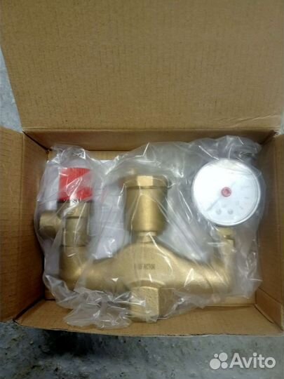 Группа безопасности котла. Кран шаровые 1/2, 3/4