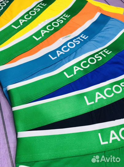 Трусы мужские боксеры Lacoste нижнее белье