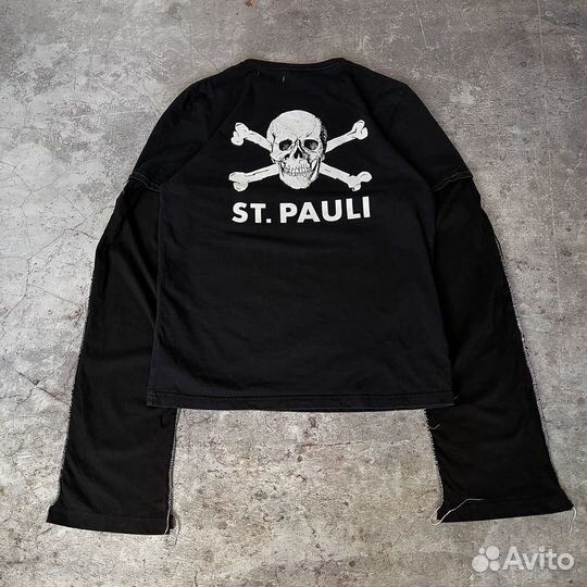 Апсайкл Лонгслив St.Pauli (Vetements type)