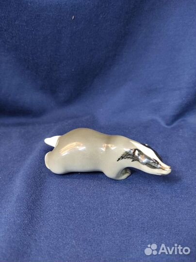 Статуэтка крадущийся барсук Лфз СССР