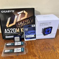 Новый комплект Ryzen 5 5600g/A520/16GB/SSD256GB