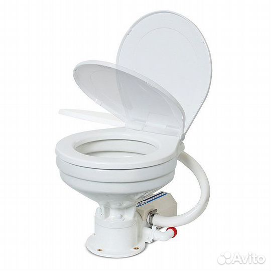 Унитаз судовой 360х445, в комплекте с электр.помпо