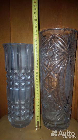 Вазы хрусталь СССР