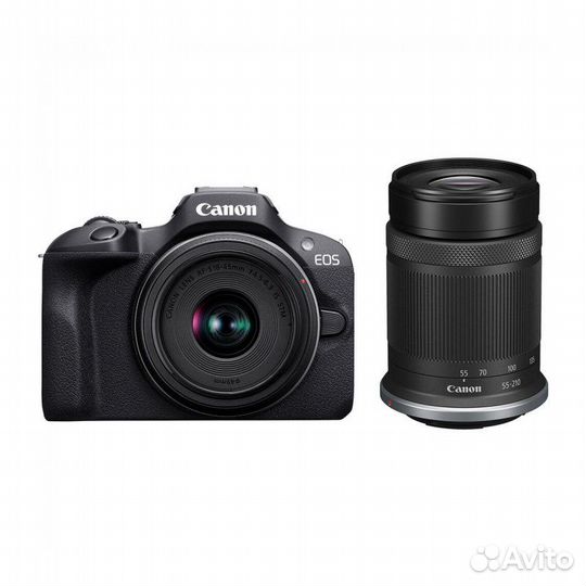 Canon EOS R100 kit 18-45 IS STM + 55-210mm Новый