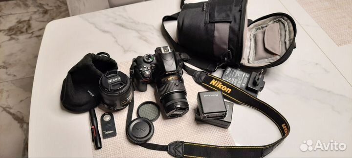 Фотоаппарат Nikon D3300 + аксессуары