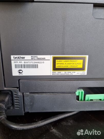 Мфу Brother mfc 7860dwr