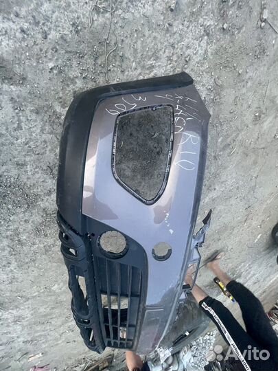 Бампер передний Kia rio 4 x-line дорест ориг