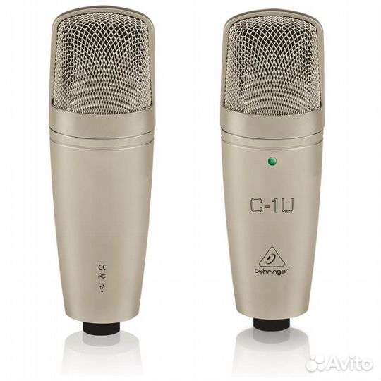 Конденсаторный USB микрофон Behringer C-1U