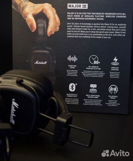 Наушники marshall major 4