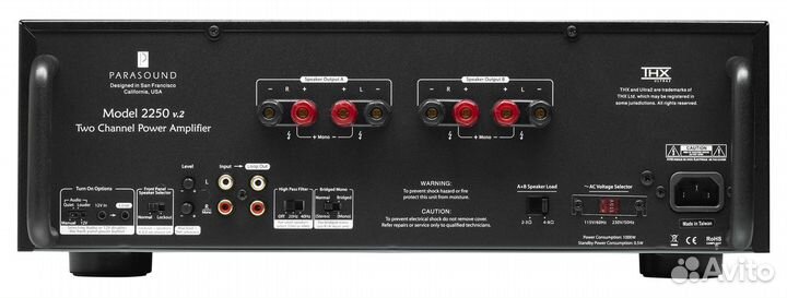 Усилитель мощности Parasound 2250 v2
