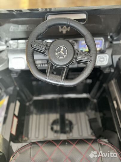 Электромобиль детский Mercedes G63 (гелик)
