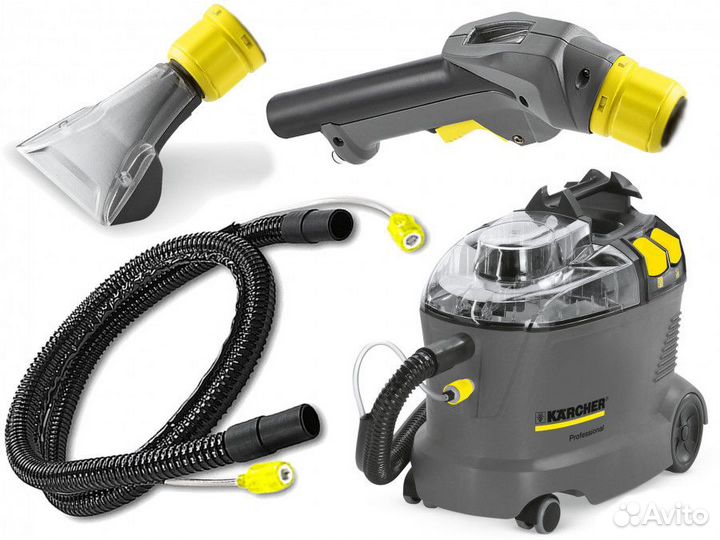 Karcher Puzzi 8/1 профессиональный моющий пылесос