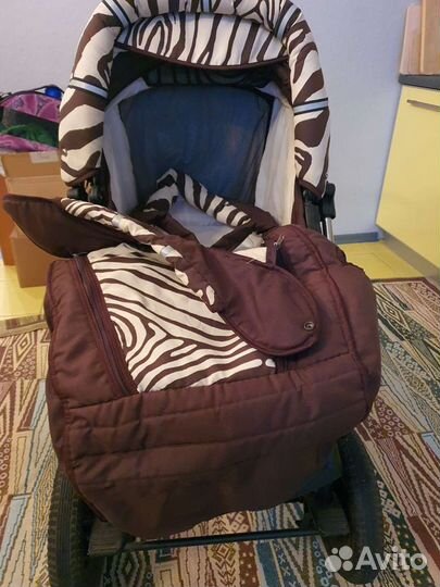 Детские коляски 2 в 1 на больших колесах