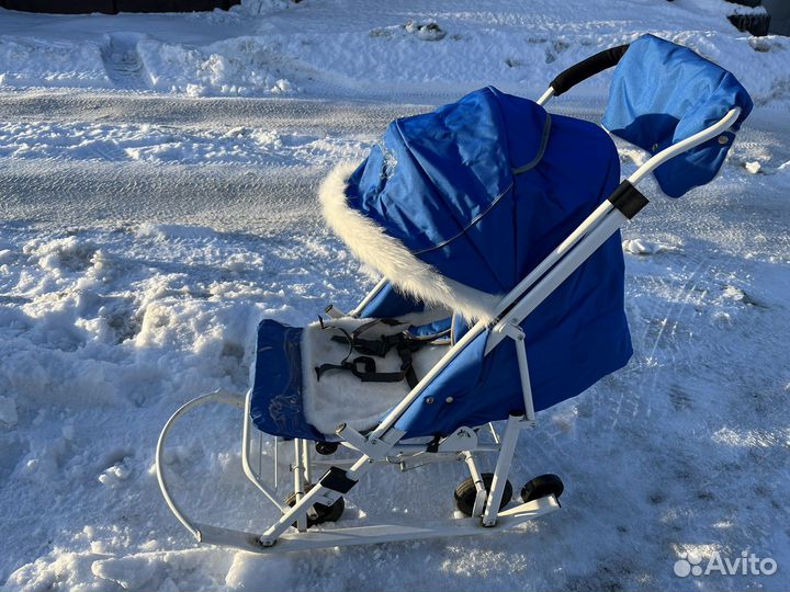 Коляска санки