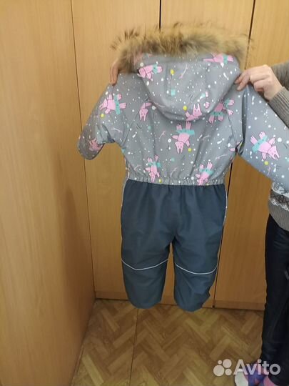 Детский зимний комбинезон на девочку