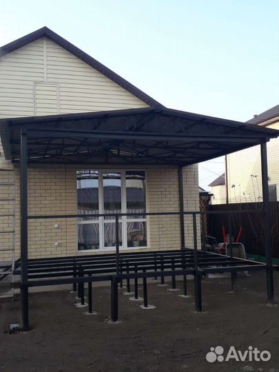 Заборы,навесы, ворота, калитки, кровля