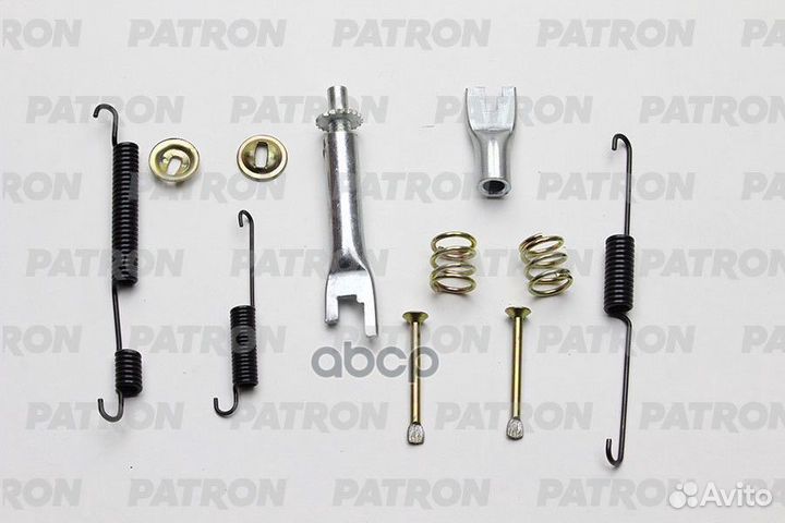 Ремкомплект крепления тормозных колодок задн ле