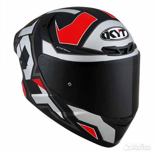 KYT TT-Course Electron Full Face Helmet Matt Grey