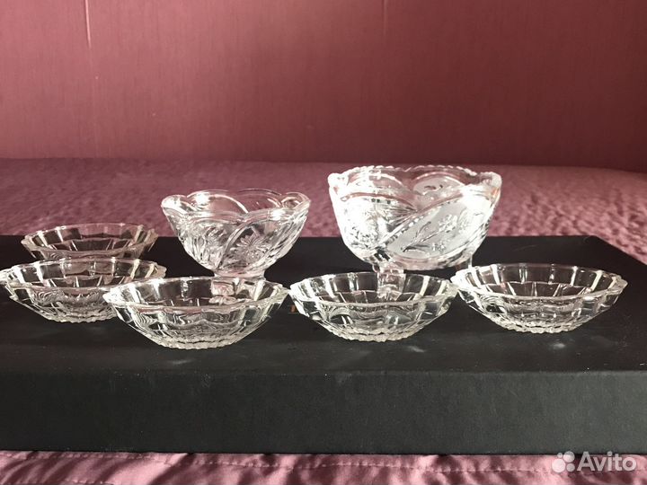 Хрустальная и стеклянная посуда