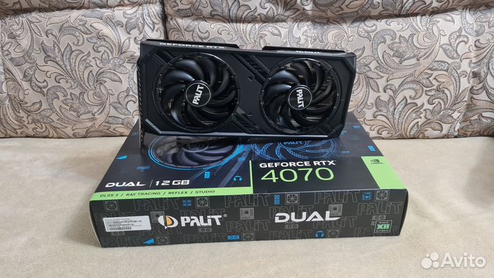 Видеокарта rtx 4070 12gb