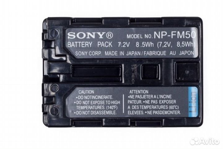 Аккумулятор батарея для видеокамеры Сони