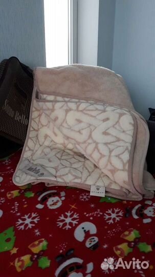 Одеяло новое из овцы мериноса Sonno Bello