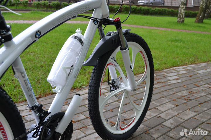 Велосипед на литых дисках bmw