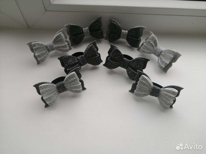 Резиночки для волос ручной работы