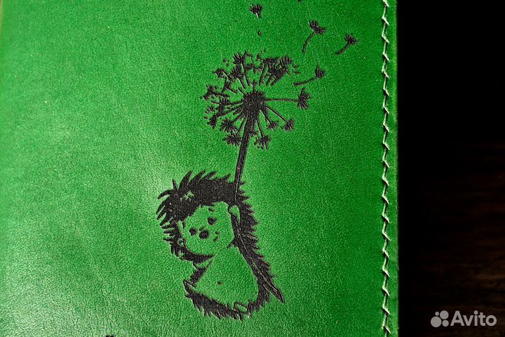 Обложка для паспорта из натуральной кожи