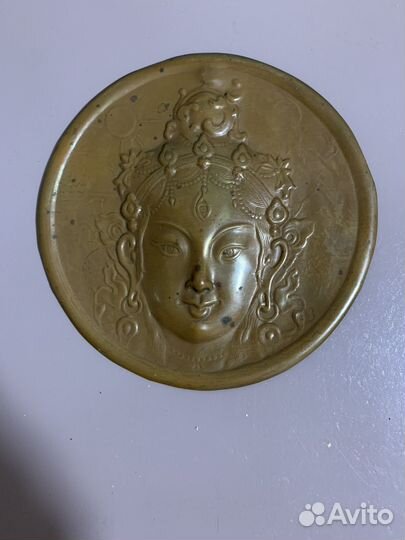 Монгольская чеканка винтаж