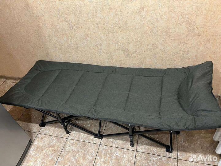 Раскладушка с матрасом