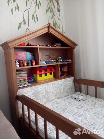 Детская кровать из массива + матрас в подарок