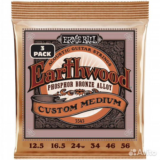 Струны для акустической гитары Ernie Ball 3543 Ear
