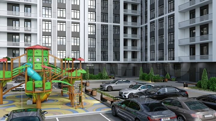 2-к. квартира, 75,4 м², 5/12 эт.