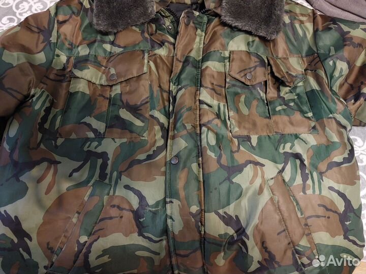 Куртка зимняя камуфляж. Р 62